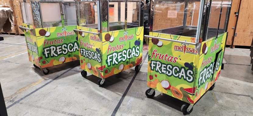 Frutas frescas cart