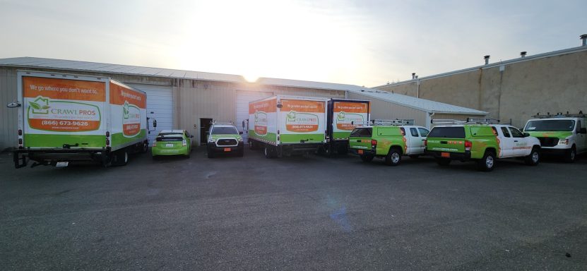 Crawl Pros fleet