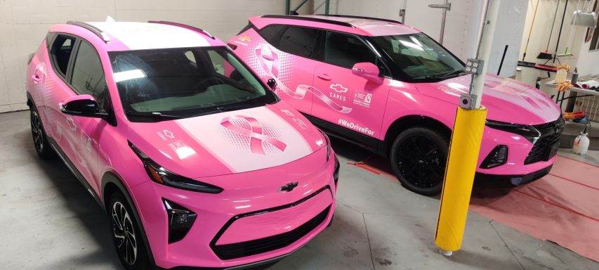 Chevrolet breast cancer campaign